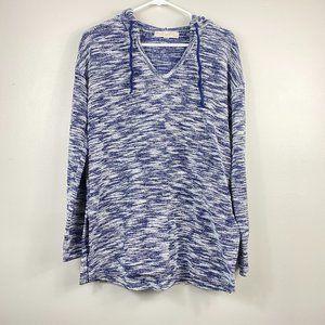 LOFT Medium Boho Knit Marled Tunic Top